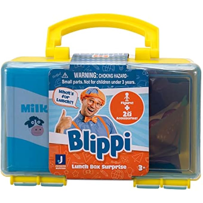 Blippi DELUXE FIGURE LUNCH BLIND BOX YELLOW, MULTICOLOR, BLP0103_BLP0104 - Image 3
